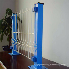 Clôture 3D de panneau de maille / barrière enduite de maille de PVC